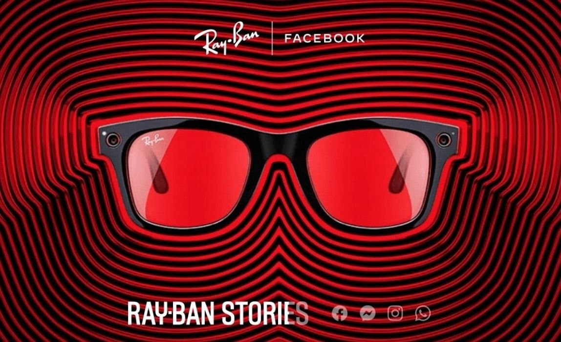 Facebook anunció una alianza con Ray-Ban, la reconocida marca de gafas, para lanzar sus propios lentes inteligentes.