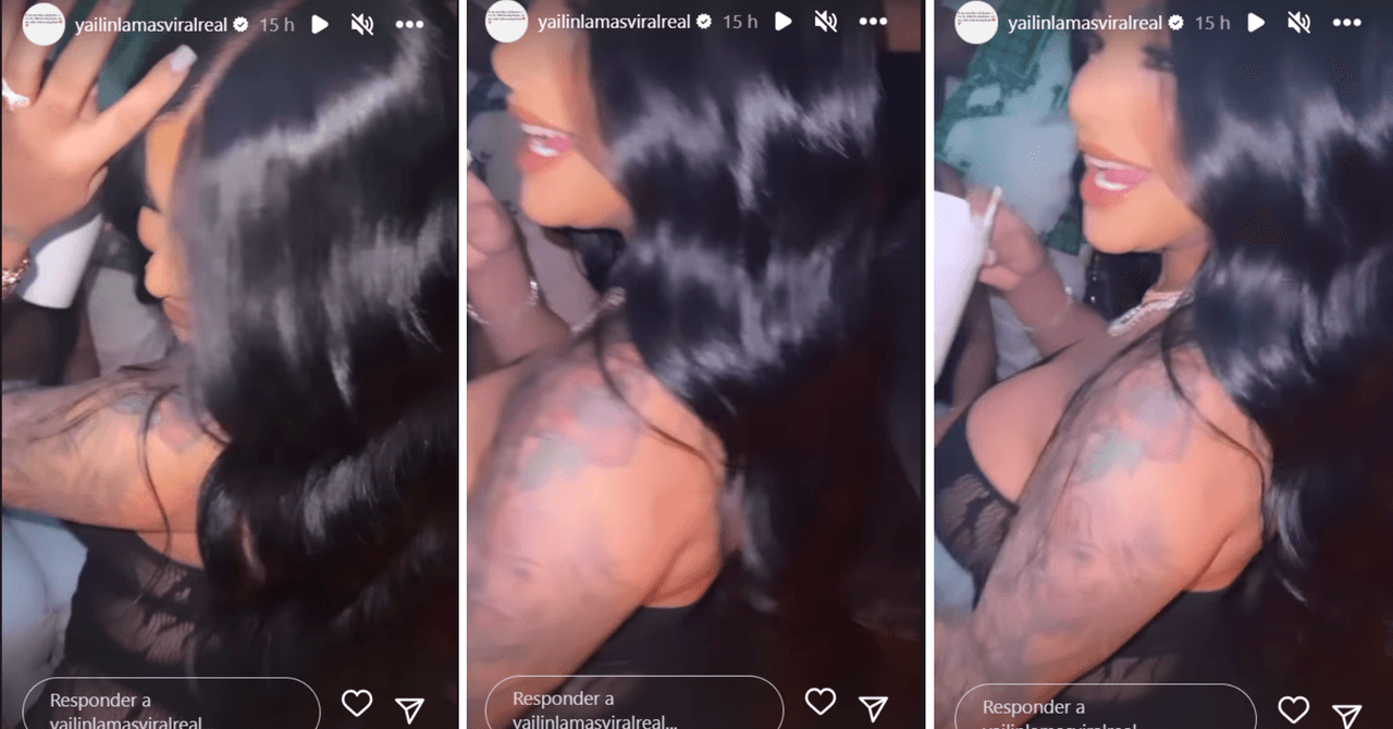 Yailin La Más Viral se mostró bailando tras publicar la foto con su hija