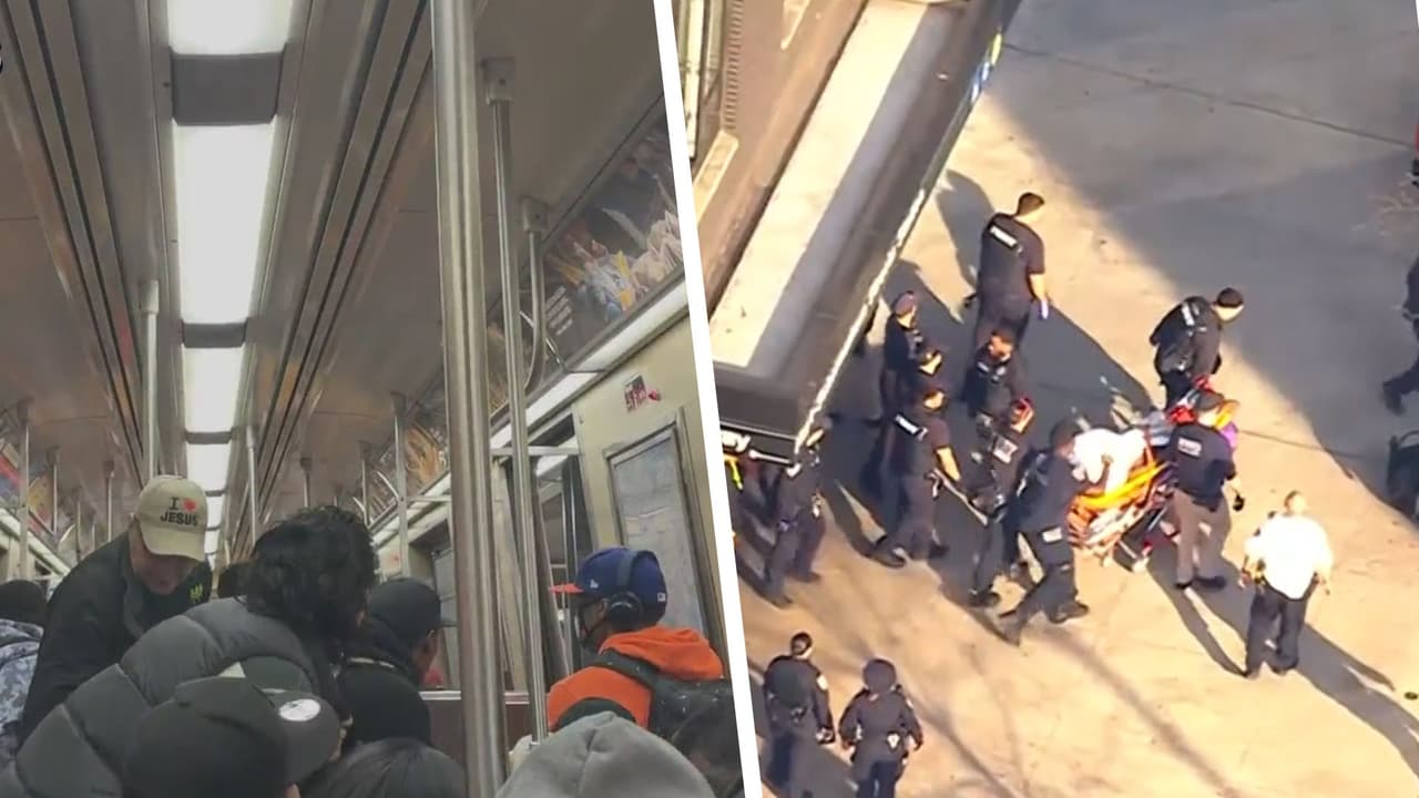 Pelea desata tiroteo en vagón del subway de Nueva York y deja un herido; pasajeros narran momentos de caos