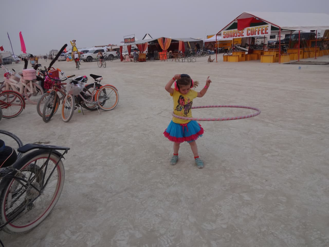 Hooping at Burning Man