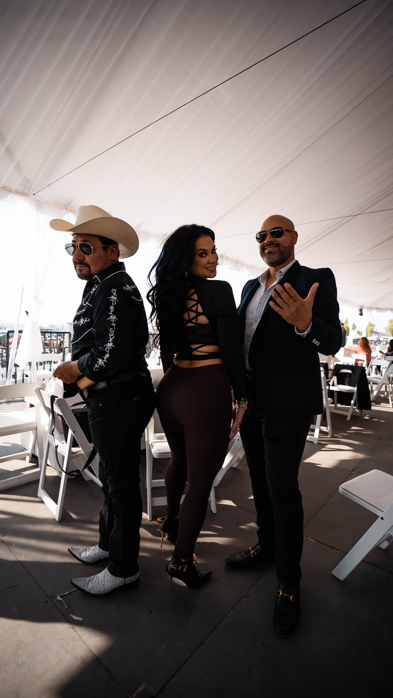 Lo cierto es que El Pelón, Carla y El Feo, volvieron a estar cerca de sus fanáticos, después de más de un año de ausencia.