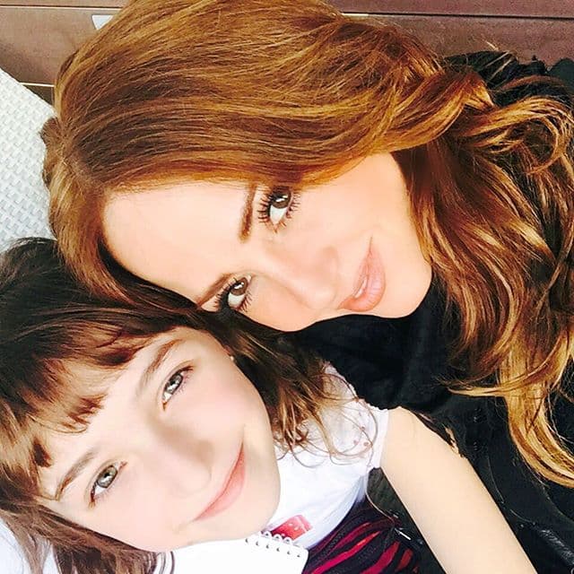 Andrea Legarreta es la orgullosa madre de Nina, quien ha sabido guiarla en su carrera.