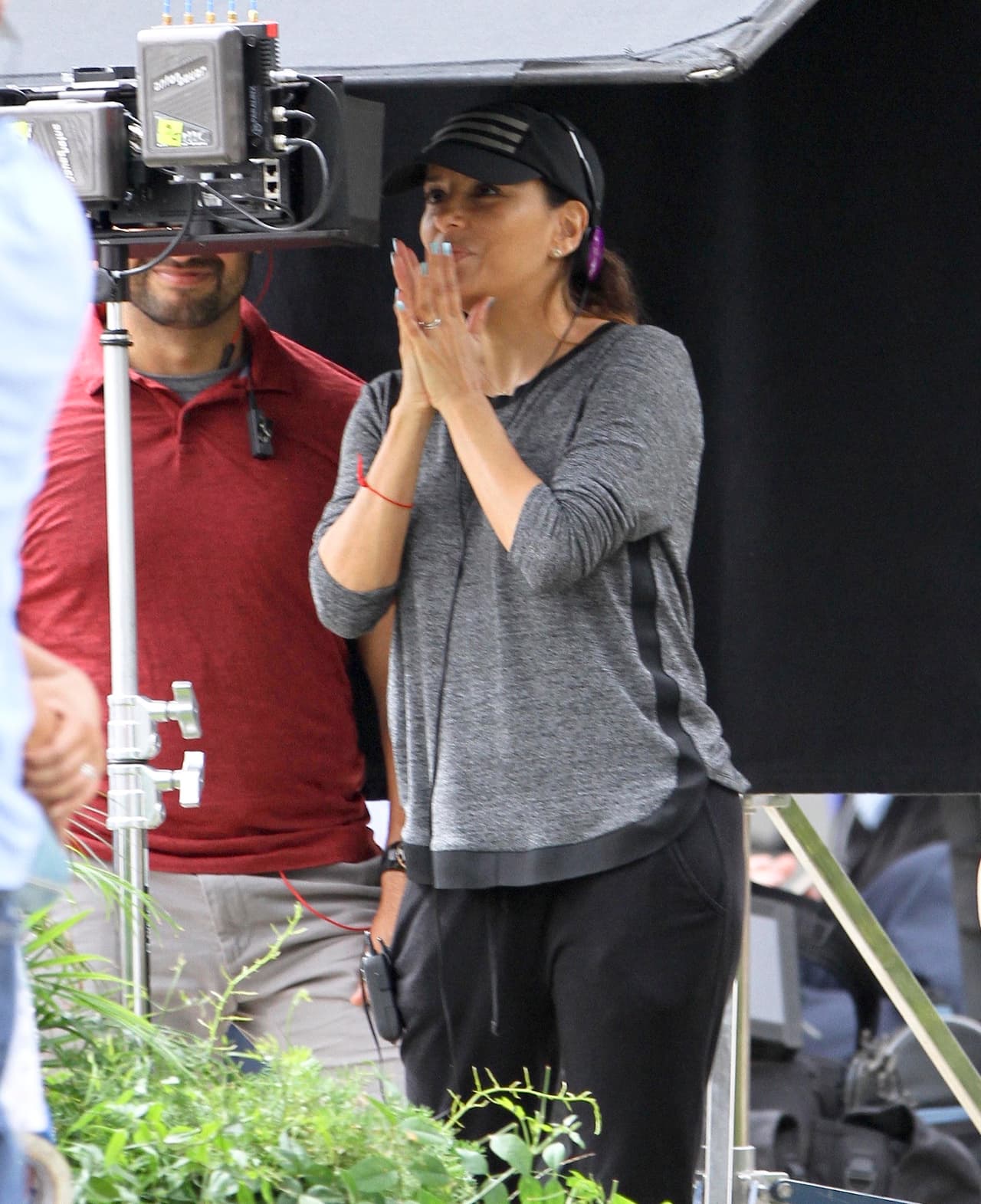 ¿Estará nerviosita con el trabajo? Se ve súper concentrada.