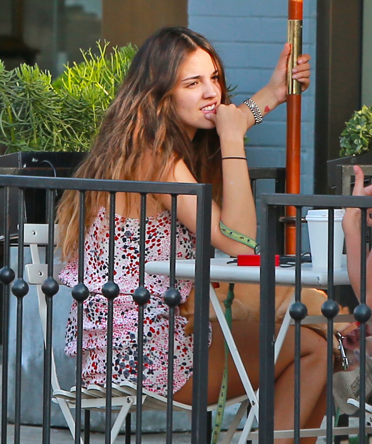 Eiza estaba bien entrada en la plática.