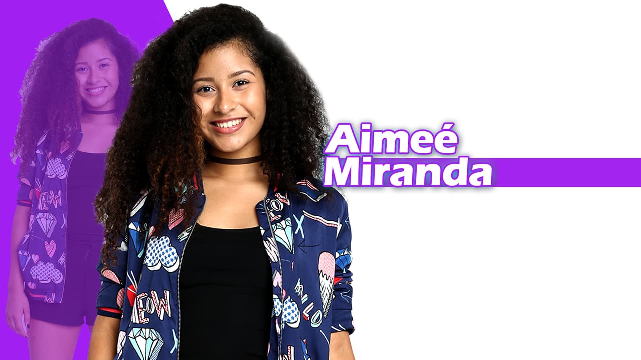 La familia de Aimeé está orgullosa de verla luchando por su sueño y cada domingo esperan que los jueces aprueben su talento.