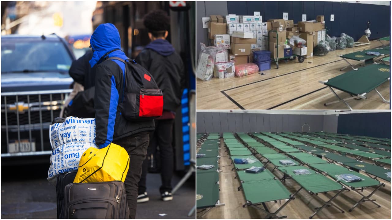 Padres se oponen a que se utilicen gimnasios de escuelas en Nueva York para albergar migrantes