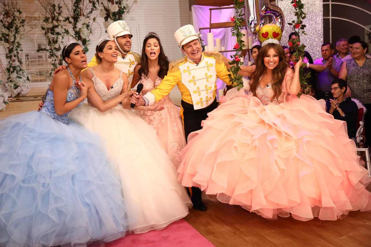 El coro de Despierta América le dedicó su mejor actuación a nuestra invitada.