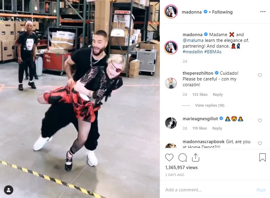 Desde hace varios días los famosos compartieron videos y fotografías de sus ensayos.