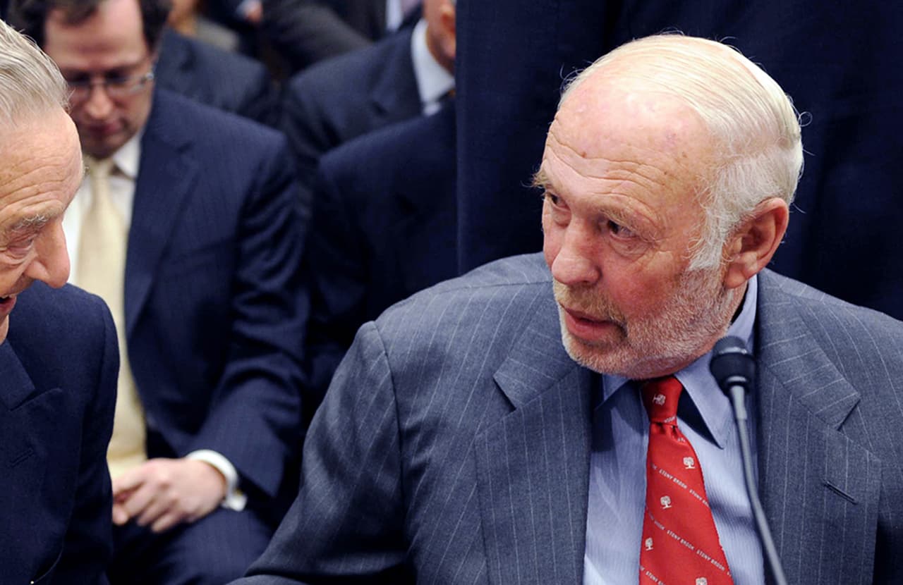 James Simmons, donante demócrata y fundador del fondo de cobertura Renaissance Technologies.