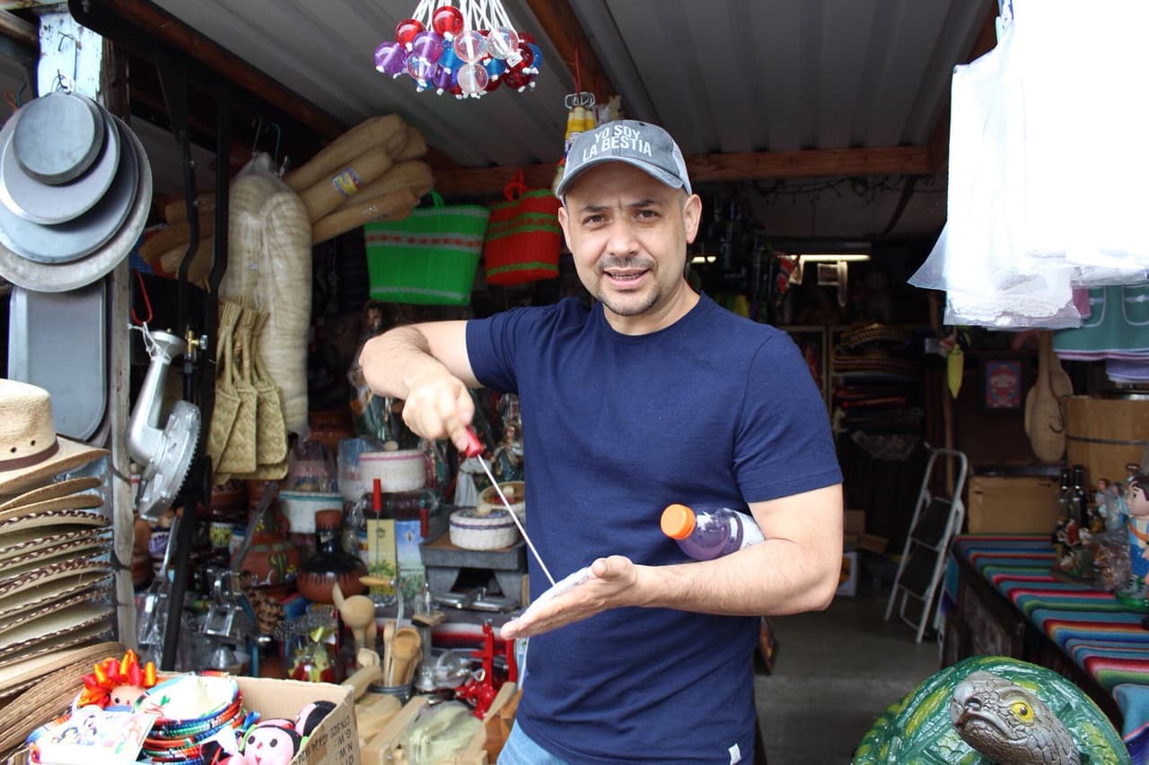 Pancho es un comprador inteligente y probó los productos antes de comprarlos. 
<br>