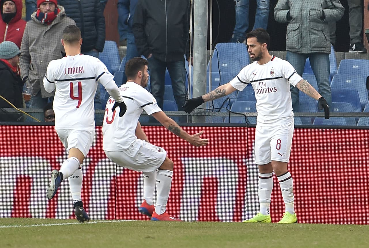 En fotos: sin 'Pipita' Higuaín, Milán se mete en zona de Champions con triunfo en Serie A