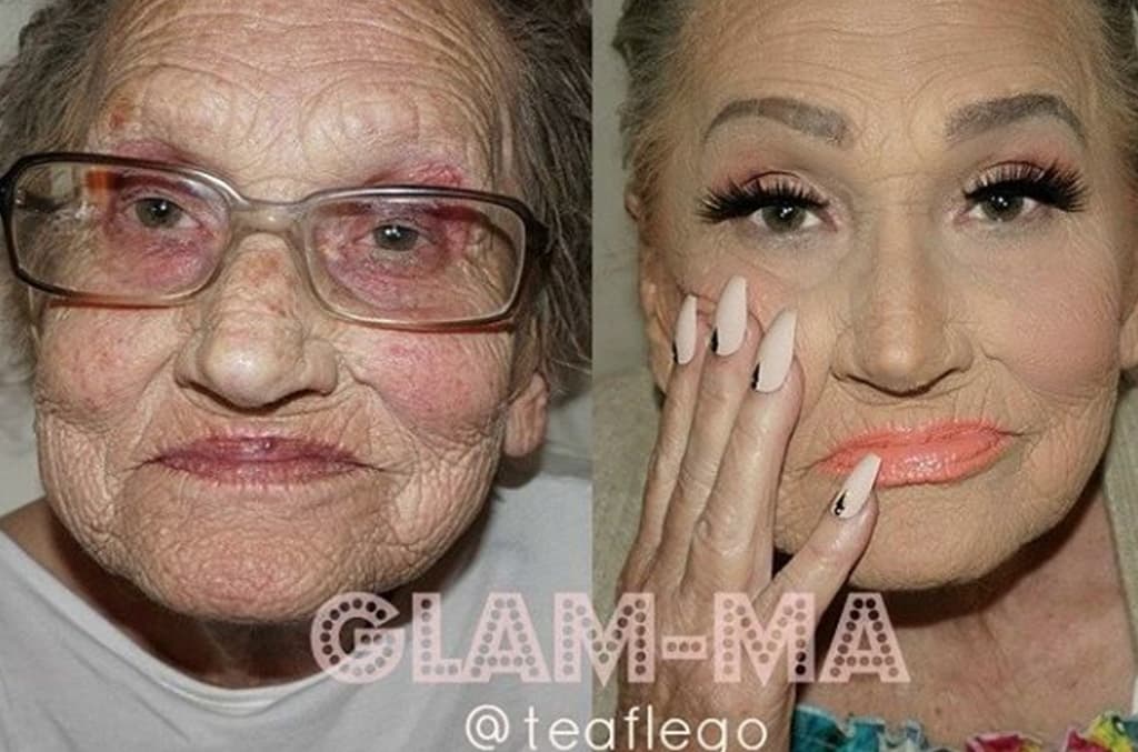 La nueva reina del contouring: la abuelita que destronó a Kim Kardashian