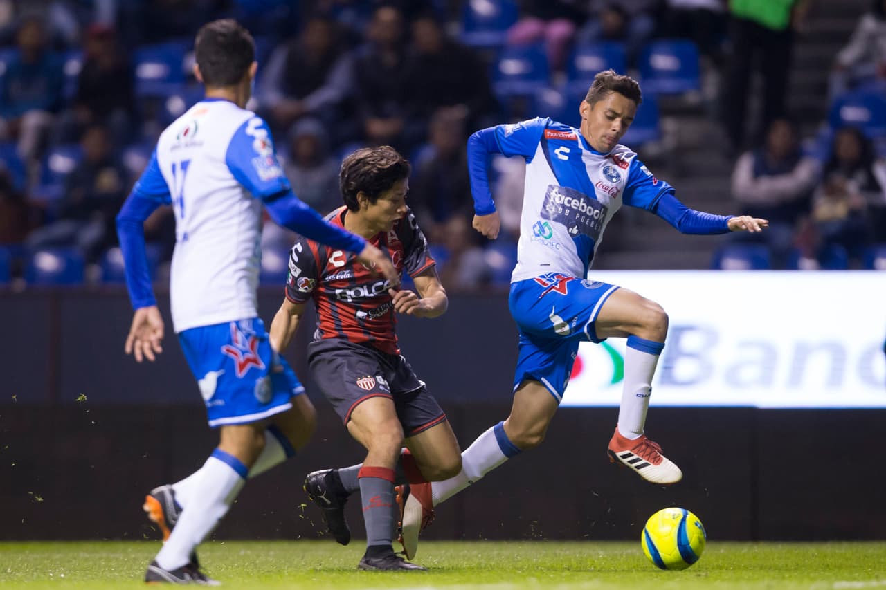 Puebla: Matheus Antunes, 2 juegos, 77 minutos.