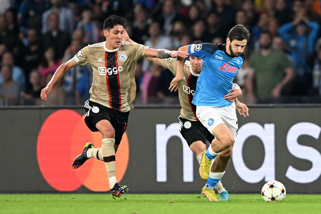 El Ajax de Edson no estuvo ni cerca de 'vengarse' del Ajax mientras que el Brujas logra la hazaña de clasificarse ante el Atlético de Madrid