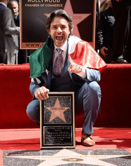 El comediante tiene su propia estrella en el paseo de la fama en Hollywood.