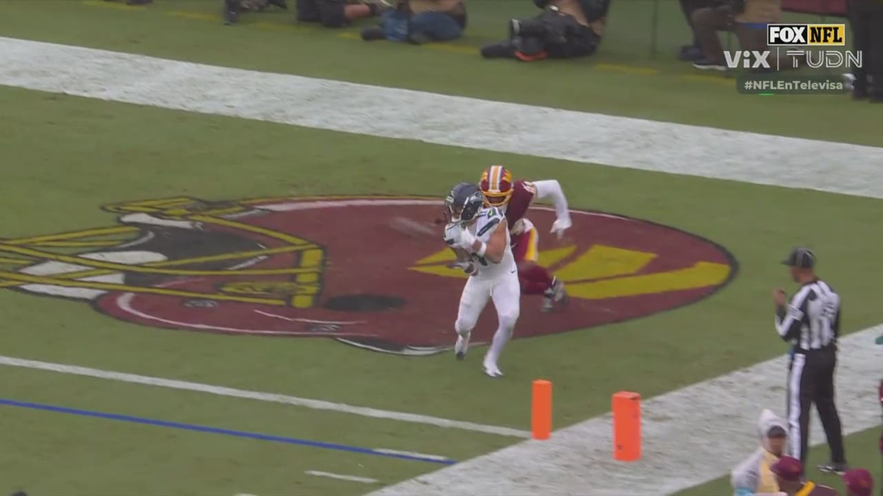 ¡Touchdown! Jaxon Smith-Njigba empata el juego para Seahawks
