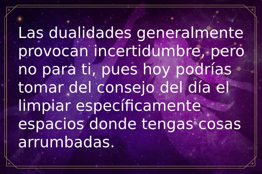 Sagitario 5 de noviembre 2020