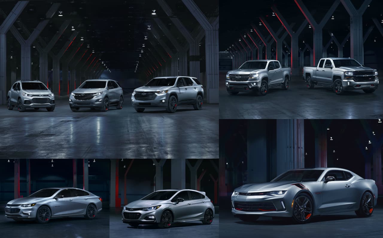 Chevrolet presentó en el Auto Show de Chicago su línea Redline, un paquete de detalles estéticos que alcanza a ocho modelos, los cuales veremos a continuación en esta galería.