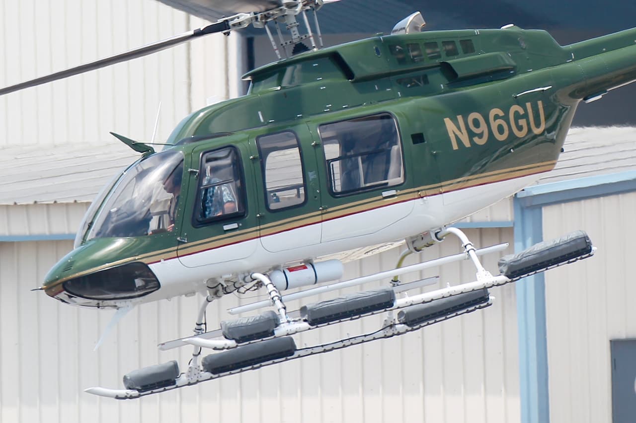 ¡Así que se fue a volar un helicóptero!