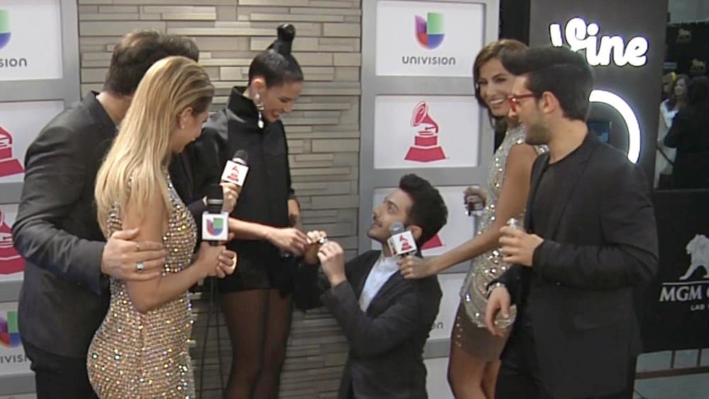¿Compromiso a la vista? Il Volo se atrevió a pedir matrimonio a Natalia tras bambalinas.