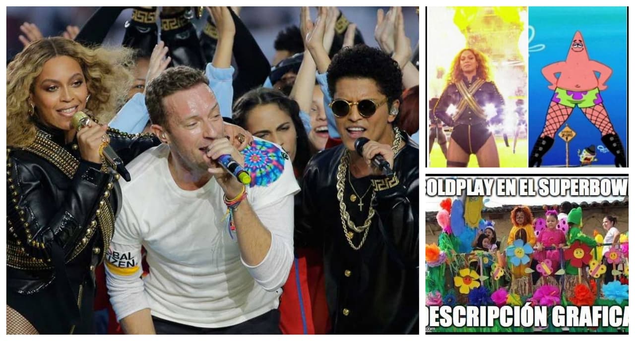 Los 30 minutos del half time del Super Bowl estuvieron infartantes, pero acá te damos todos los detalles que no viste y los memes que te harán reir.