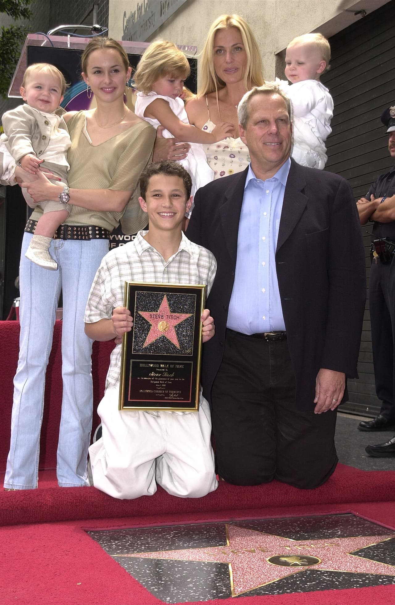 1, 2 y 3: Elizabeth, Holden y Zachary Tisch son los hijos de Steve Tisch, el presidente de los Giants, de Nueva York y productor ganador del Oscar de Forrest Gump (por eso recibió en 2001 una estrella en el Paseo de la Fama de Hollywood). Tish es la única persona en haber ganado un anillo del Superbowl y un Oscar.