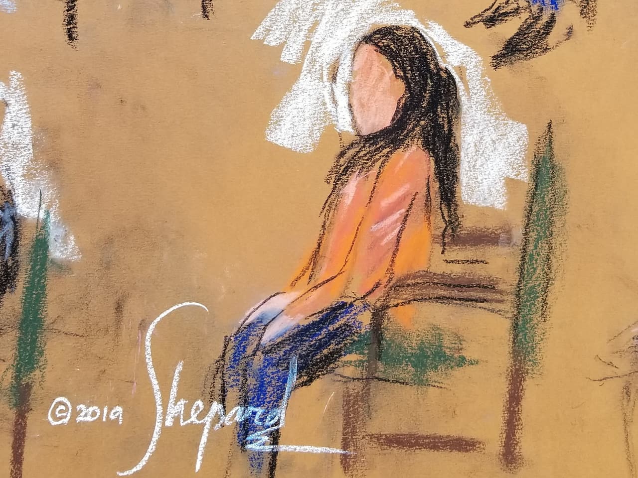 Madelin, 8, de Honduras. Continuaba detenida en el albergue de Rising Ground en Yonkers, aunque su tía estaba a pocas millas al este en Connecticut.