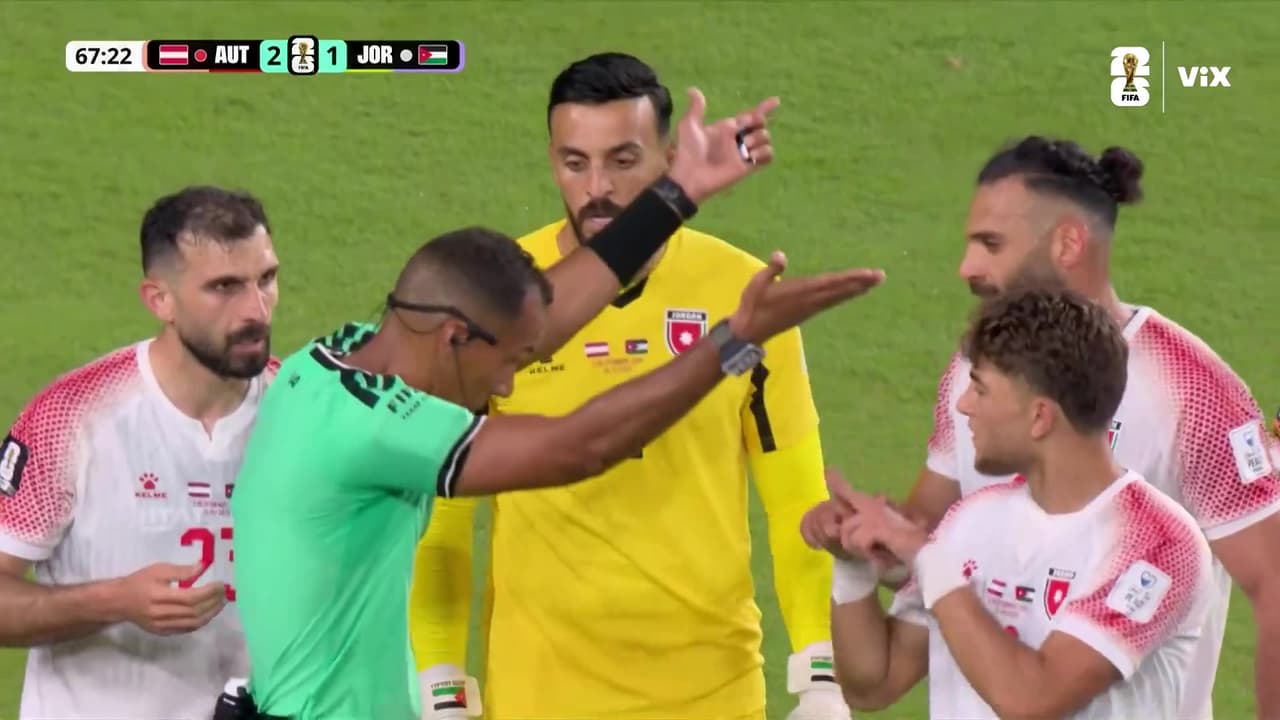 ¿Bien anulado? Marcan mano de Arnautovic y le anulan gol a Austria vs. Jordania