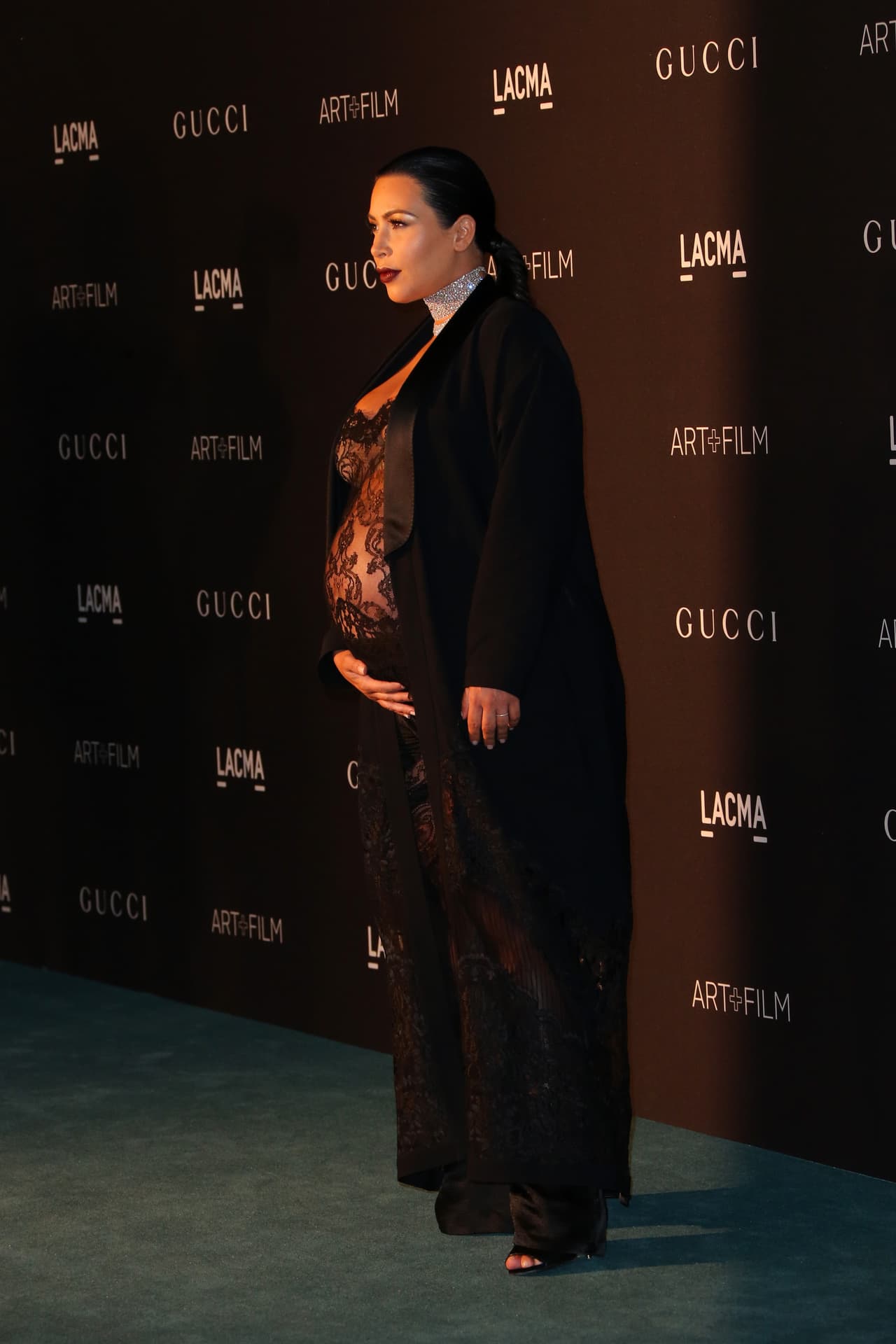 Aunque en semanas pasadas reveló en su blog que estar embarazada le resulta muy incómodo.