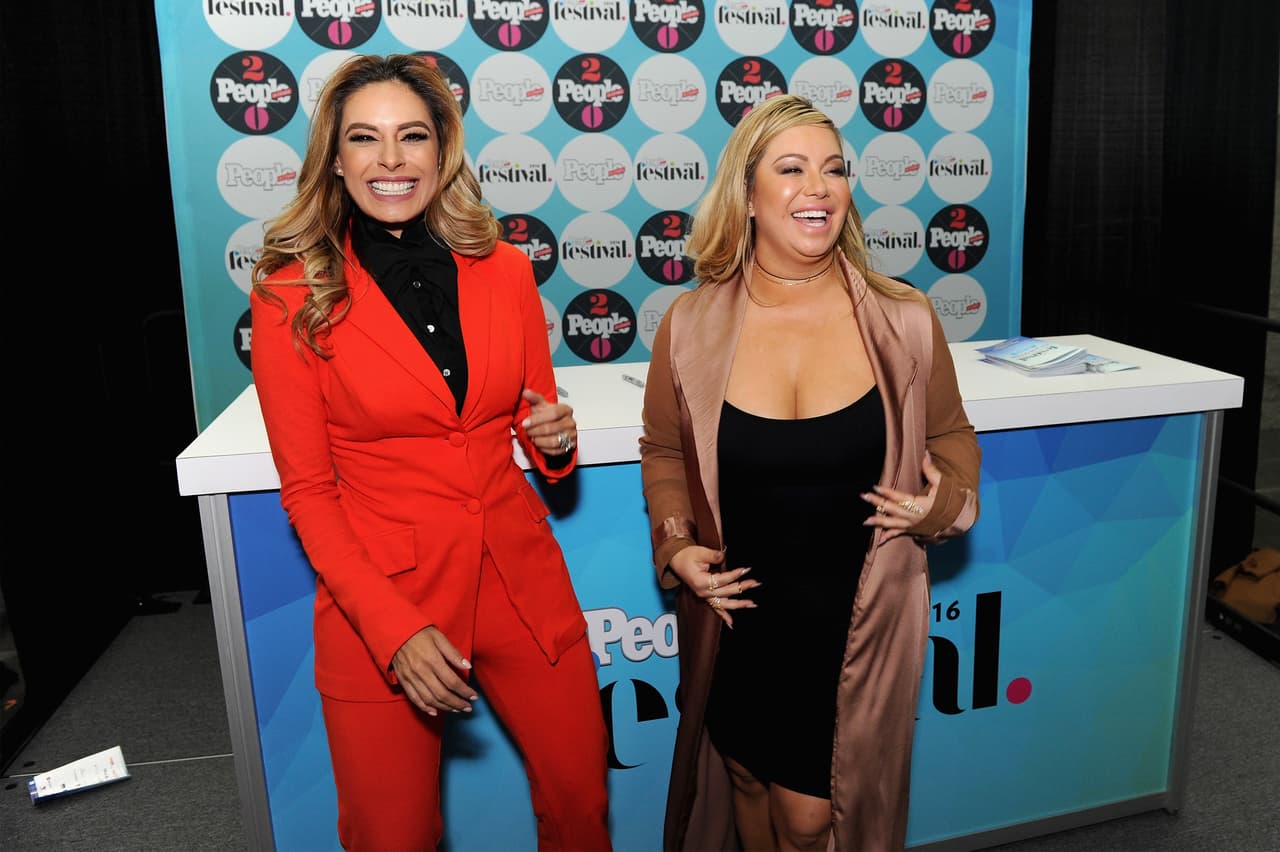 Galilea Montijo y Chiquis Rivera contagiaban al público con su alegría.