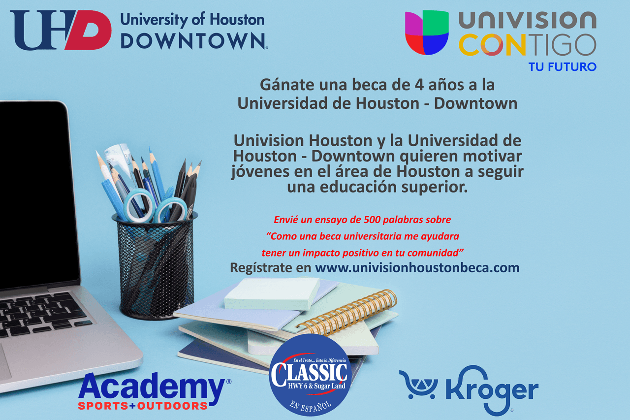 Univision Houston y la Universidad de Houston-Downtown presentan por tercer año el programa de becas “Tu Futuro” 