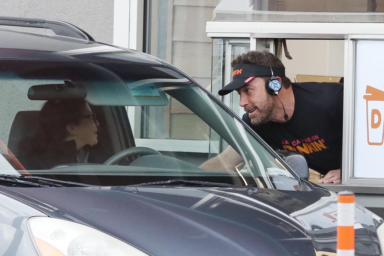 Ben Affleck 'trabajó' como empleado de Dunkin' Donuts