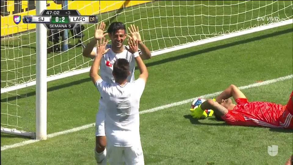 ¡GOOOL! Carlos Vela anota para Los Angeles Football Club