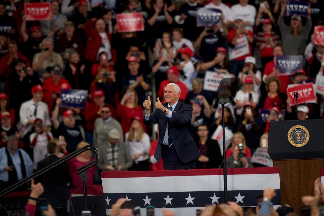 Vicepresidente Pence visitará Pensilvania para asistir a una recaudación de fondos y hablar con sindicato policial