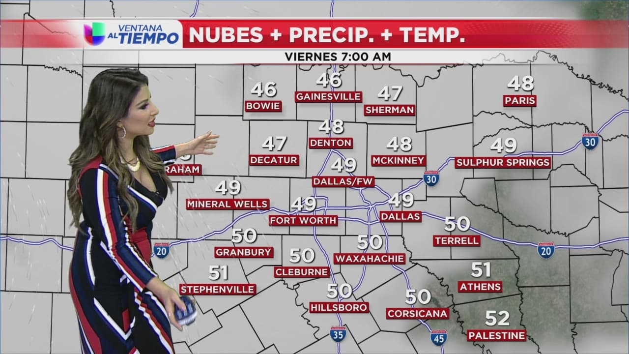 Dos frentes fríos y la posibilidad de lluvia gélida para algunos