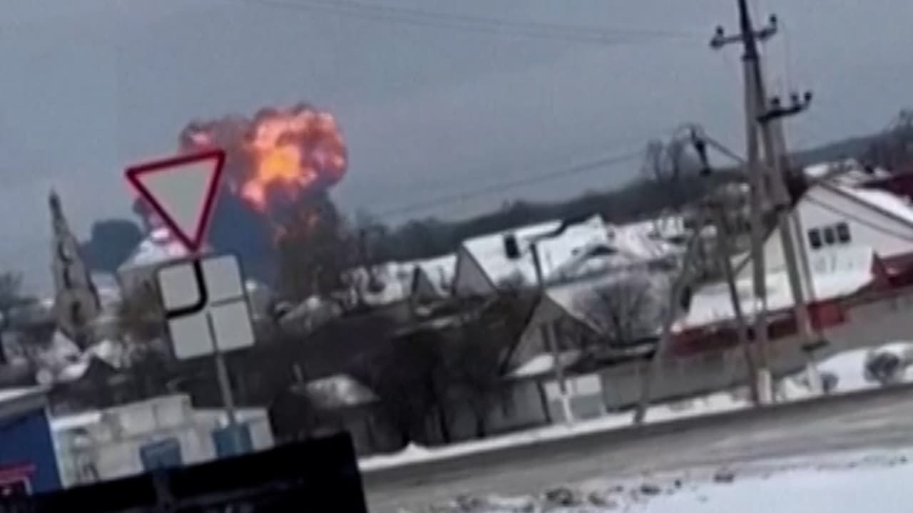 Se estrella un avión militar ruso con 65 prisioneros ucranianos a bordo: no hubo sobrevivientes
