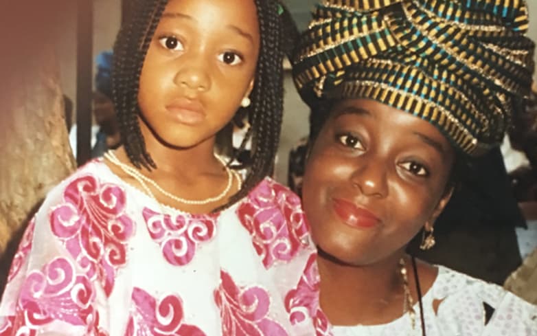 Kechi Okwuchi siempre ha tenido una relación muy cercana con su madre.