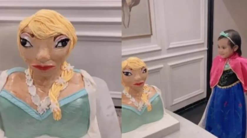 ¿Pastel de Elsa?