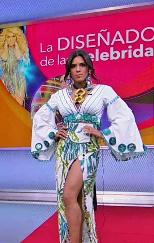 Francisca se asesoró con expertos para dar lo mejor de sí en su actuación, asimismo, ensayó en vivo con los vestuarios de Gianinna en Despierta América.
<br>