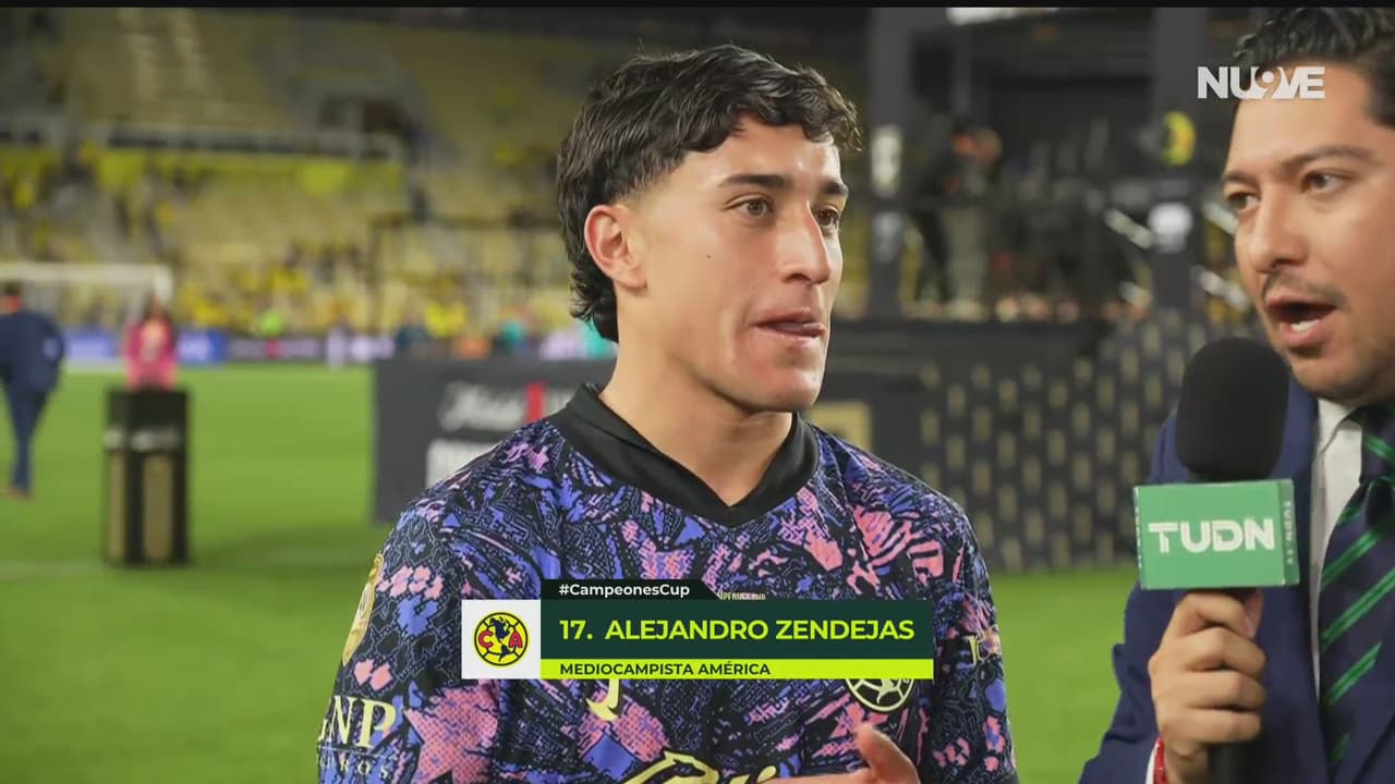 Alex Zendejas: "Intensos los penales, pero ya nos tocaba una gracias a Malagón"