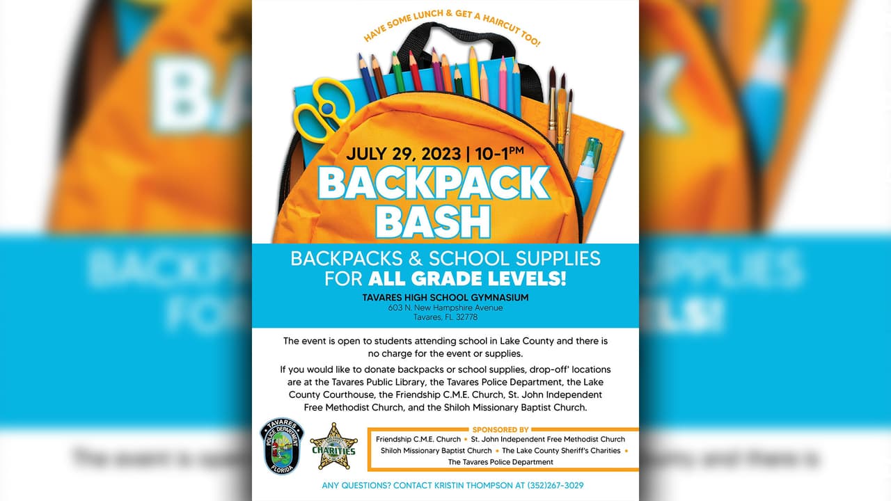 Detalles del evento 'Backpack Bash'