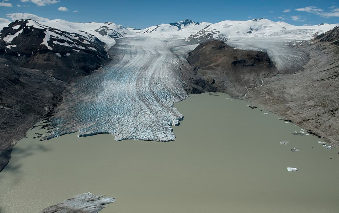 La exhibición estará abierta hasta el 2019 e ilustra el cambio climático y cómo se está alterando nuestro mundo.