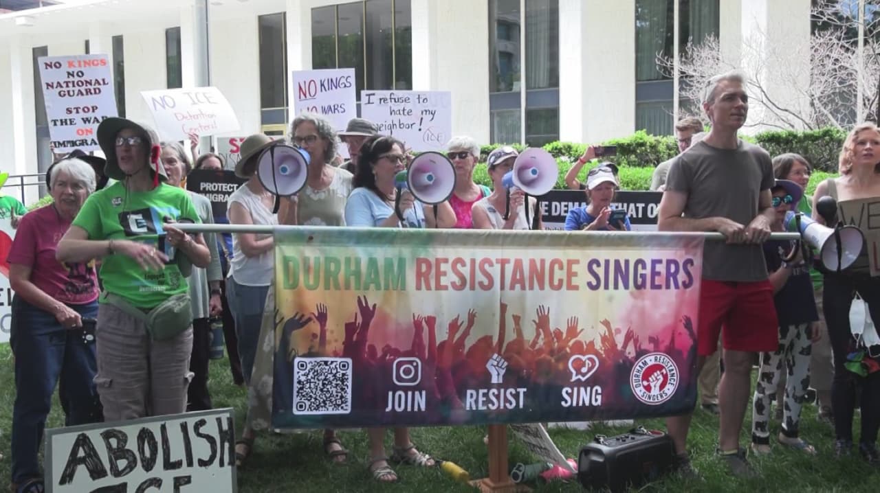 "No podemos permitirlo", ACLU organiza protesta contra centro de detención ICE en Carolina del Norte