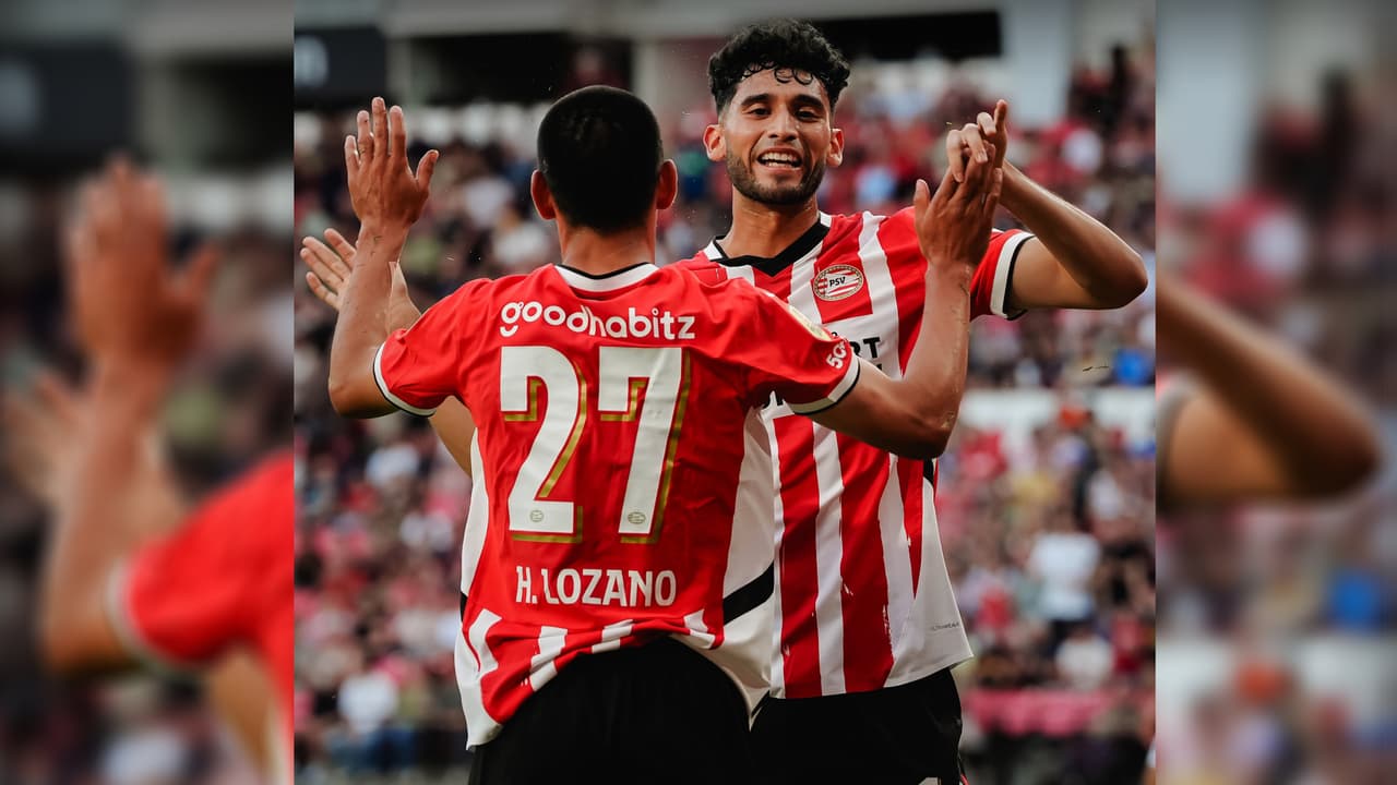 Chucky Lozano se luce con asistencia en triunfo del PSV