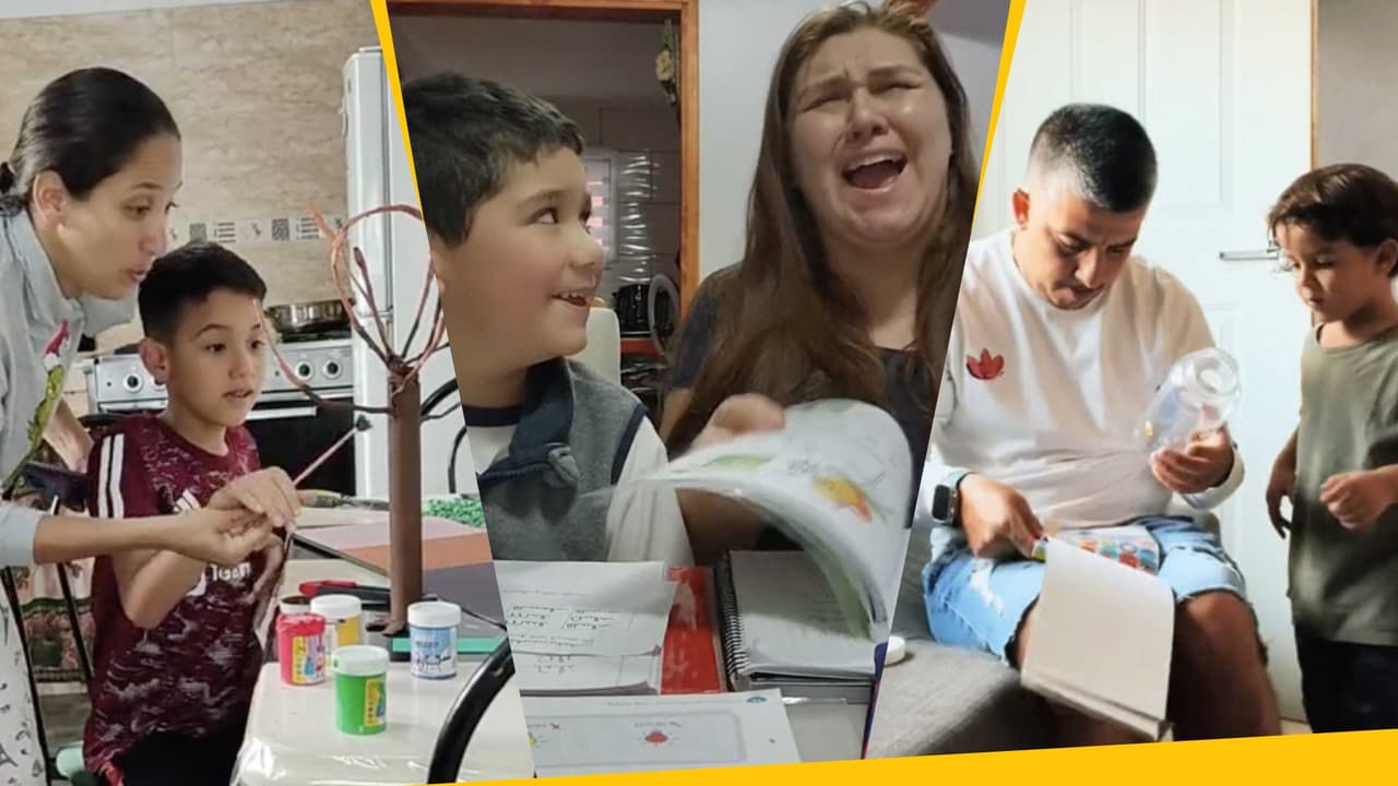 ¿Es correcto hacer la tarea de tus hijos? Mamás y papás abren debate en Internet