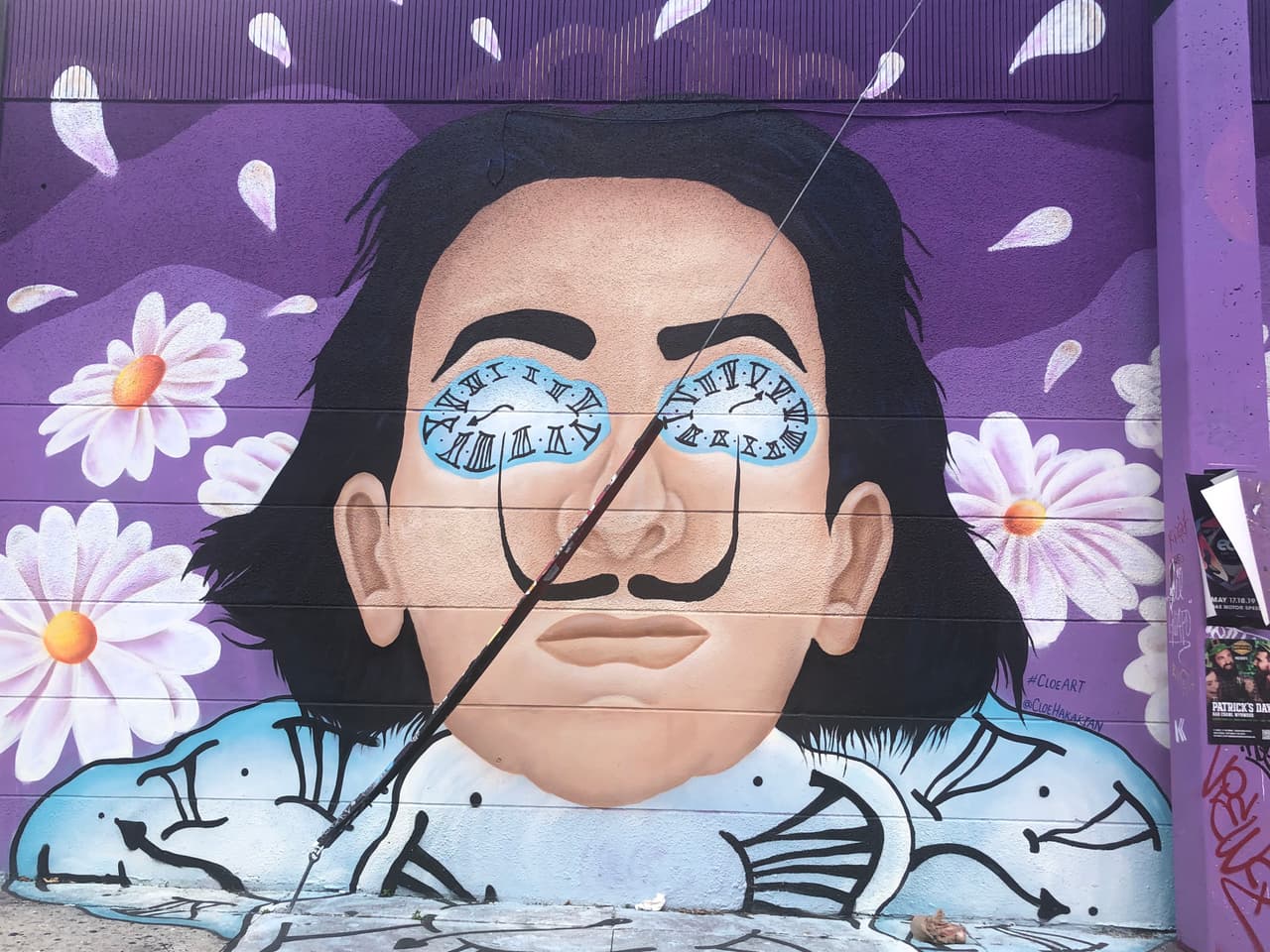 La ubicación de esta particular galería al aire libre etá en el 2520 del noroeste y la segunda avenida de Miami.