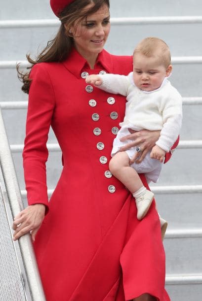Kate y William se llevaron al bebé real con ellos.