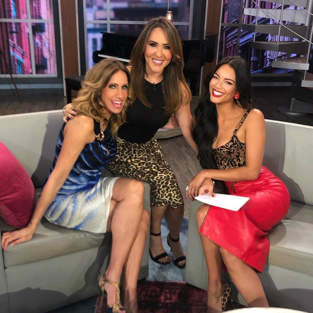 Tanya Charry también disfrutó de la visita de Zuleyka: "Divirtiéndonos con nuestra invitada de lujo", comentó junto a esta imagen en Instagram.