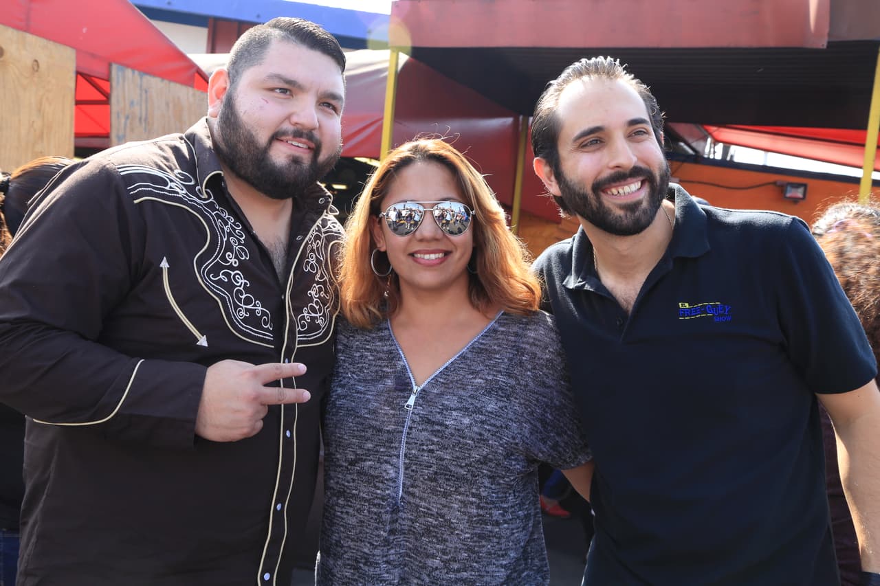 El Free-guey show es muy querido por su público y estas fotos lo demuestran.