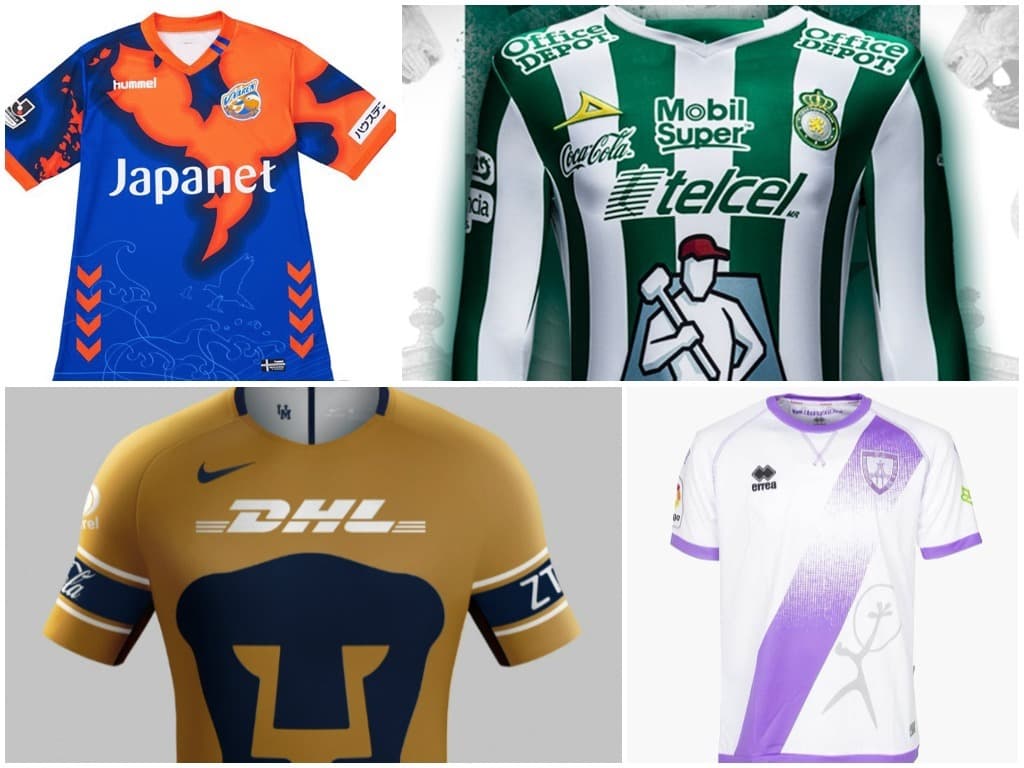 El diario francés L'Equipe se puso en la tarea de investigar por países las playeras de todos los equipos encontrando las que para ellos son las 20 peores de esta temporada.